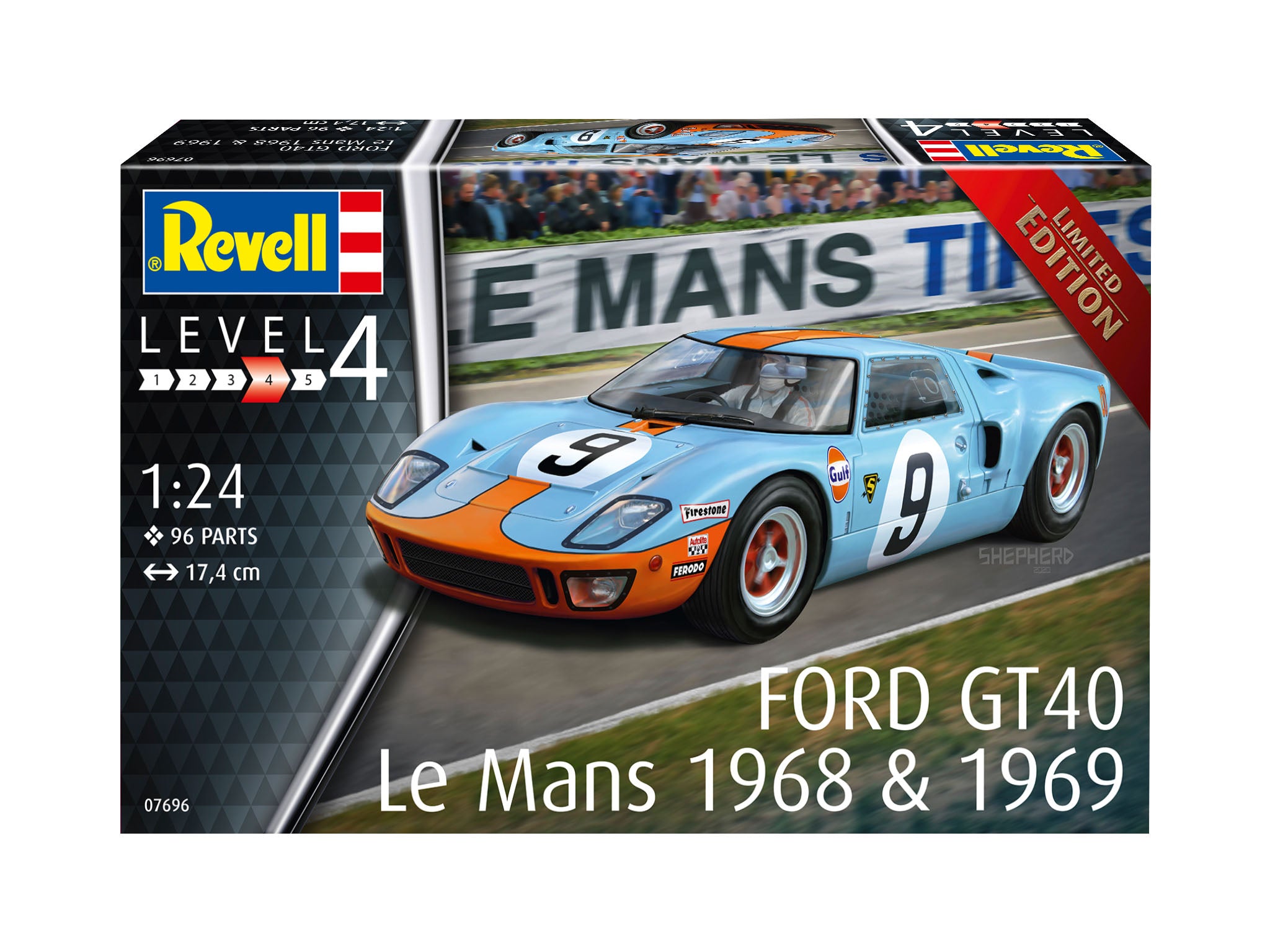 Revell 7696 1 24 Ford GT 40 Le Mans 1968 69 revell-7696-1-24-ford-gt-40-le-mans-1968-69