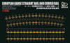 T-Model 3505D 1/35 European Gauge Rail Double Pack (build straight or curved)