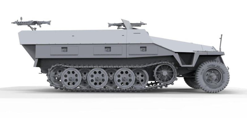 ***PRE-ORDER Border Model  BT041 1/35 Sd.Kfz 251/1 Ausf D German Half track FULL INTERIOR w/ engine  PRE-ORDER***