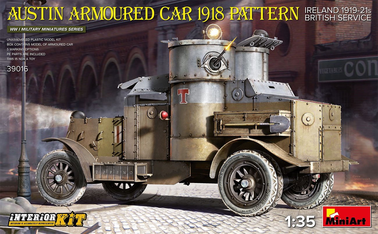 MiniArt 39016 1/35 Austin Armoured Car 1918 Pattern