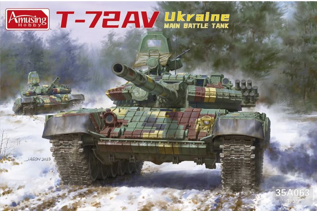 Amusing Hobby 35A063 1/35 T-72AV UKRAINE MBT