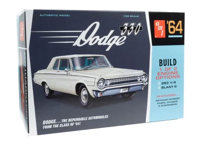 AMT 1366 1/25 1964 Dodge 330 Hardtop