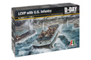 Italeri 6524 1/35 LCVP with U.S. INFANTRY