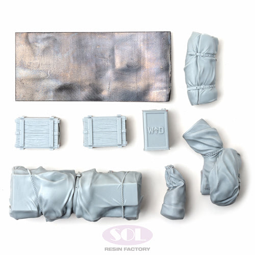Sol Resin Factory MM667 1/16 WWII Accessories Set for M10 ACHILLES