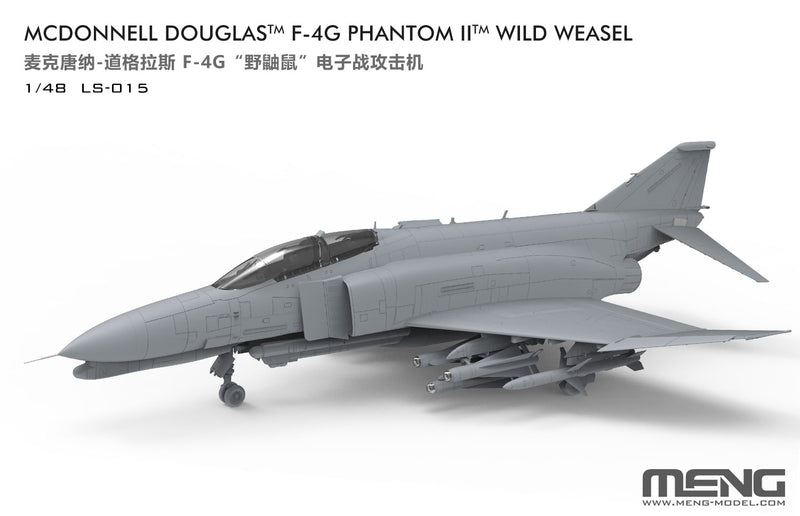 MENG LS015 1/48 McDonnel Douglas F-4G Phantom II Wild Weasel