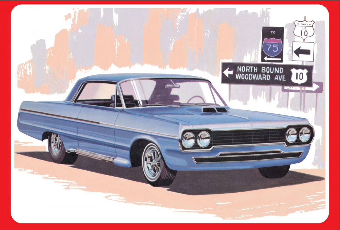 AMT 1396 1/25 1964 CHEVY IMPALA 