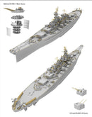 Very Fire VF350913DX 1/350 U.S. Navy Battleship USS Montana - DELUXE VERSION