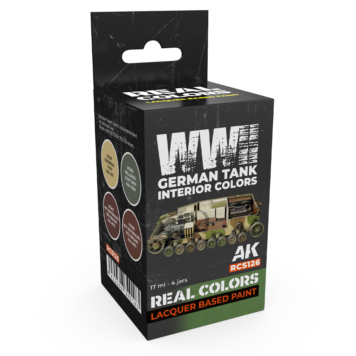 本日限定価格 旧ドイツ連邦共和国 ドイツ マルクセット AK Interactive RCS126 Real Colors: WWII German Tank Interior Colors