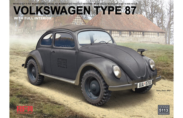 Rye Field Model 5113 1/35 Volkswagen Type 87 w/full interior