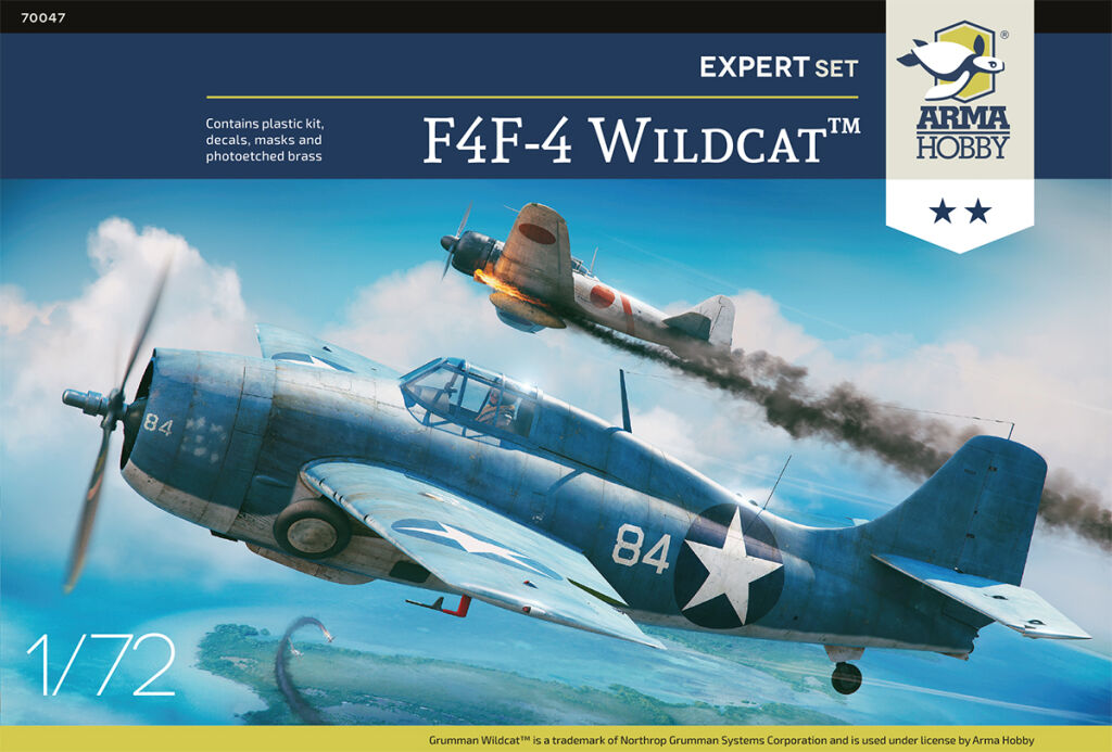 ARMA 70047 1/72 F4F-4 Wildcat - Expert Set