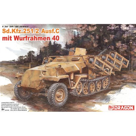Dragon 6284 1/35 Sd.Kfz.251/2 Ausf.C mit Wurfrahmen 40