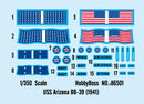 Hobby Boss 86501 1/350 USS Arizona BB-39 (1941)