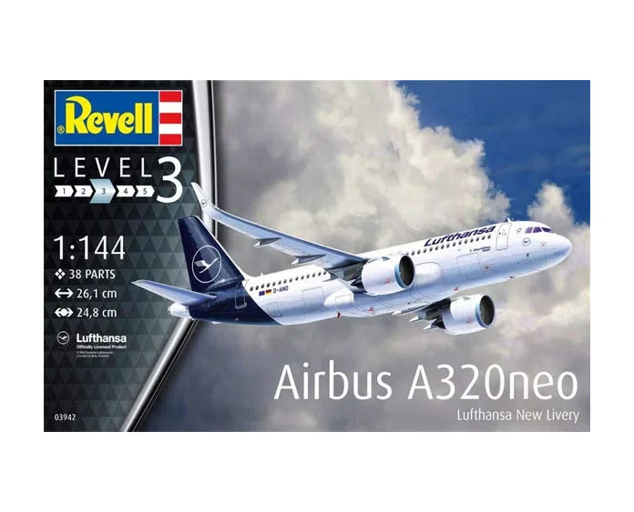 Revell 3942 1/144 Lufthansa Airbus A320neo 