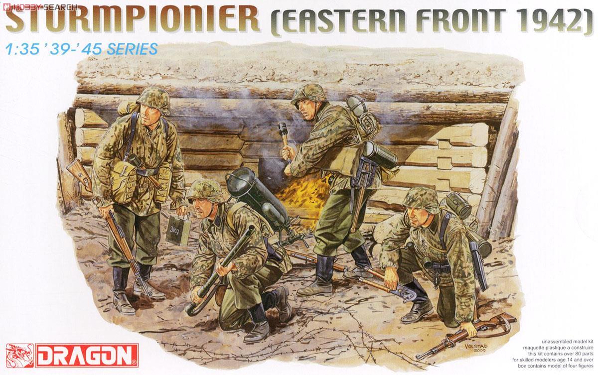 Maquette Plastique Dragon 1/35 - SS Sturmpionier Front De L'Est 1942 - Réf. 6146 - Neuf
