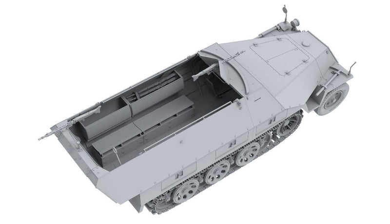 Das Werk 16005 1/16 Sd.Kfz. 251/1 Ausf D German WWII Halftrack