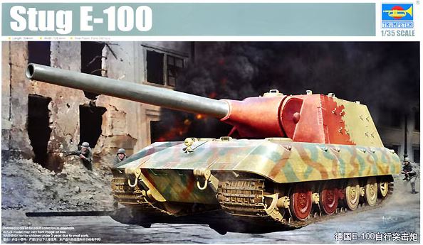 TRUMPETER 01596 MODELLBAUSATZ German StuG E-100, Mittel (US IMPORT) EUR 65,27 - PicClick DE