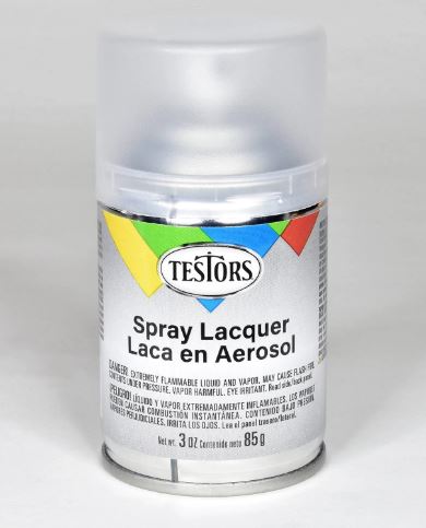 Testors Spray Lacquer Dullcote 3 oz TES1260T
