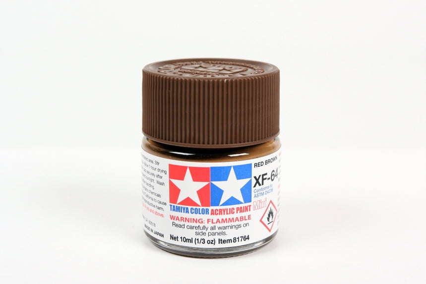 Tamiya 81764 XF64 Red Brown - 10ml