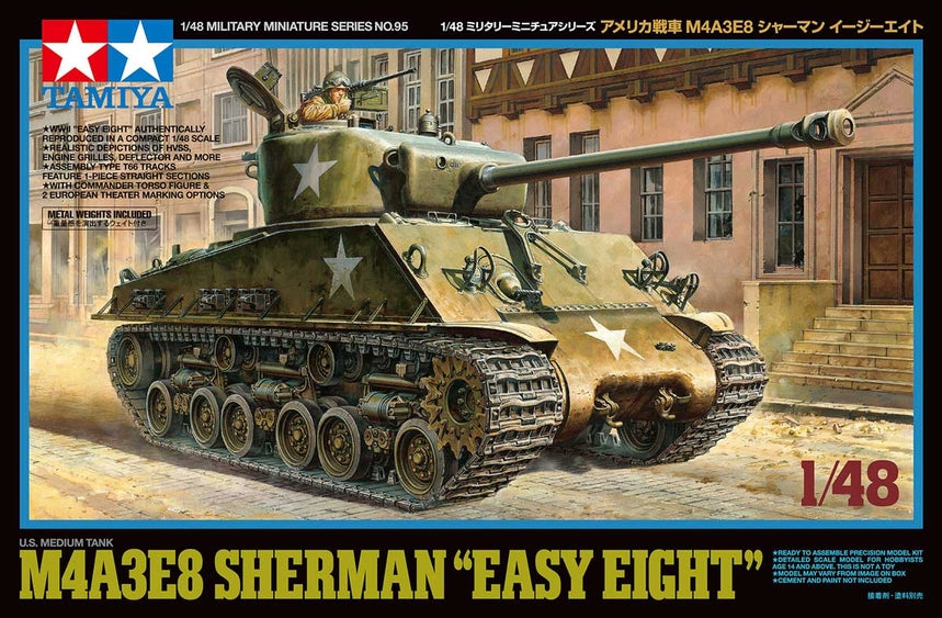 Tamiya 32595 1/48 US M4A3E8 Sherman Easy Eight