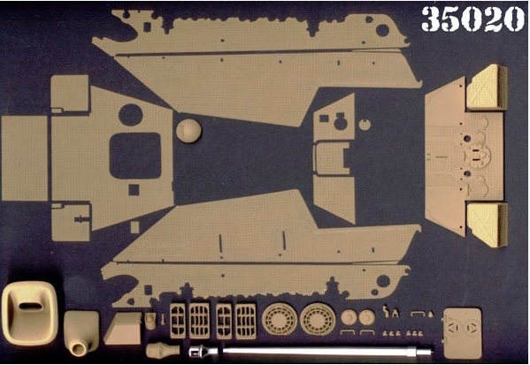 ATAK 35020 1/35 Zimmerit for Jagdpanther (Tamiya)