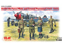 ICM 48084 1/48 Soviet Air Force Pilots and Ground Personnel (1943-1945)
