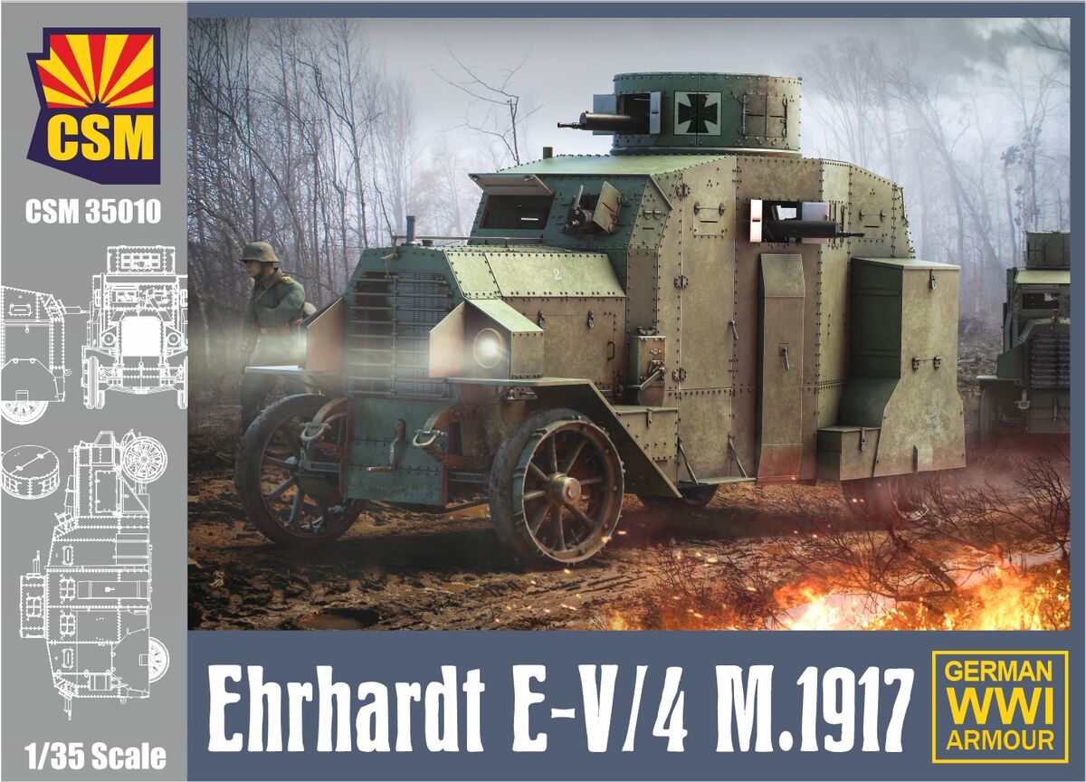 CSM 35013 VÉHICULE BLINDÉ FRANÇAIS MODÈLE 1914 (TYPE ED) 1/35 CSM 35013 VÉHICULE BLINDÉ FRANÇAIS MODÈLE 1914 (TYPE ED) 1/35