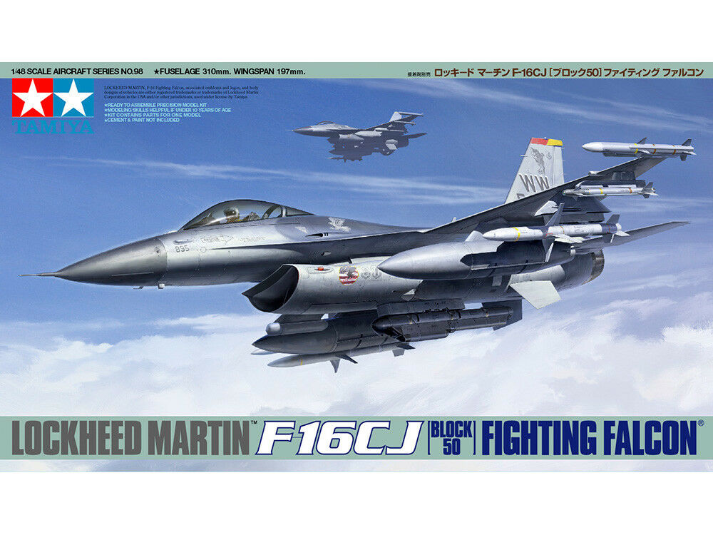 Tamiya 61098 1/48 F-16CJ Fighting Falcon