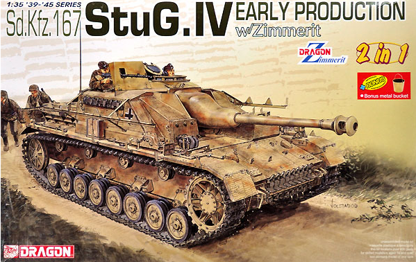 Dragon 6615 1/35 Sd.Kfz. 167 StuG.IV Early Production w/Zimmerit