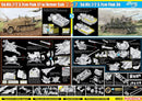 Dragon 6953 1/35 Sd.Kfz 7/2 3.7cm Flak a37- 3.7cm Flak 36 2 in 1