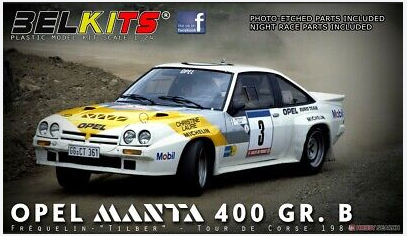 BelKits 008 1/24 Opel Manta 400 GR. B Tour de Corse 1894