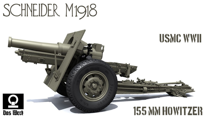 Das Werk 35023 1/35 US 155mm Howitzer M1918