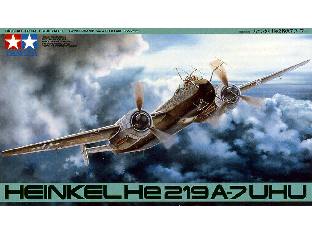 Tamiya 61057 1/48 Heinkel He 219 A-7 UHU