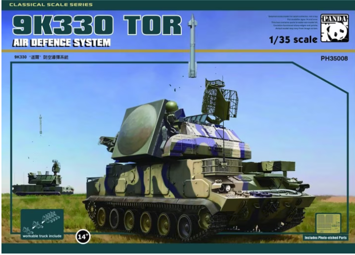 Panda Hobby PH35008 1/35 9K330 TOR Air Defense System