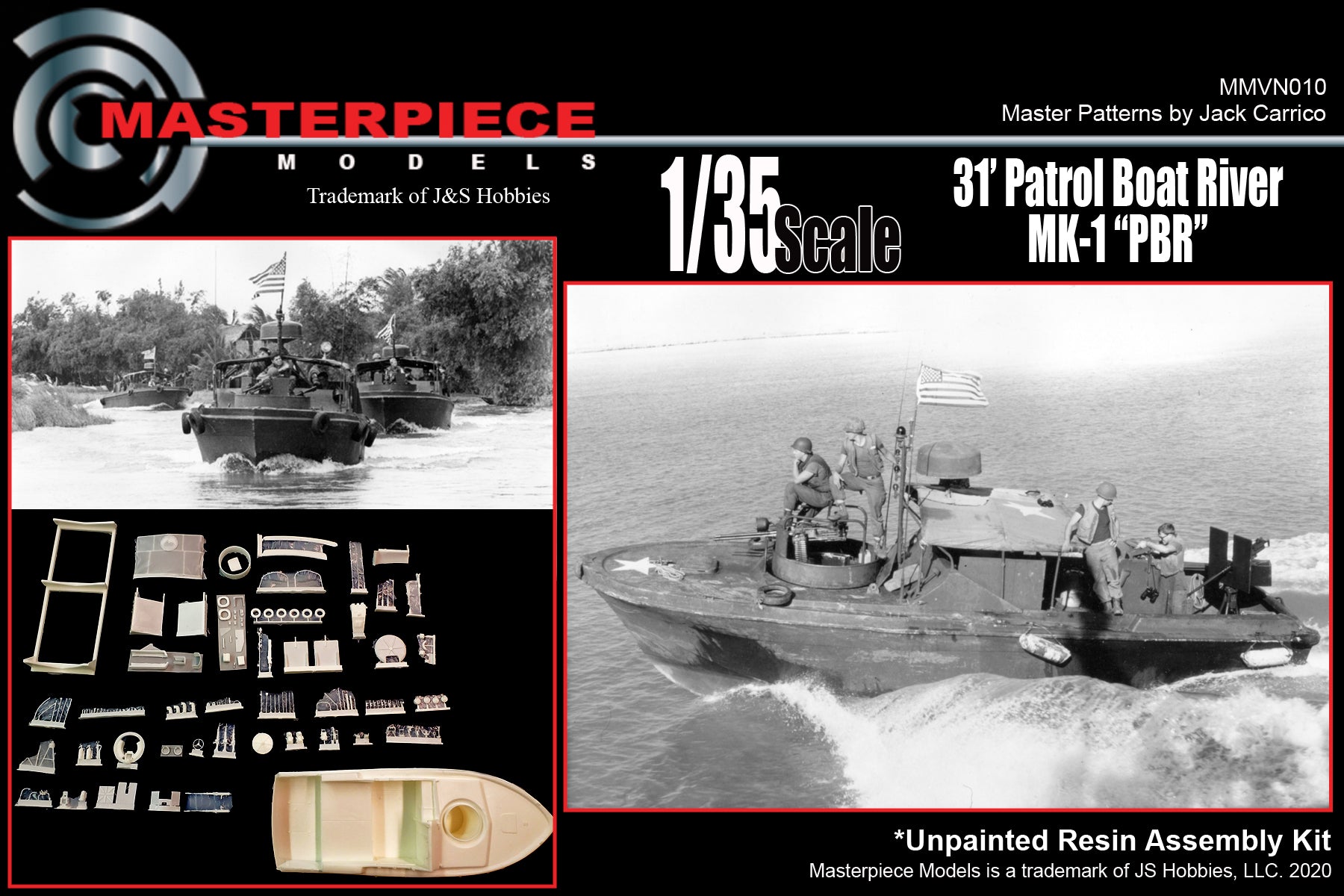 Masterpiece Models MMVN010 1/35 31' Patrol Boat River MK-1 