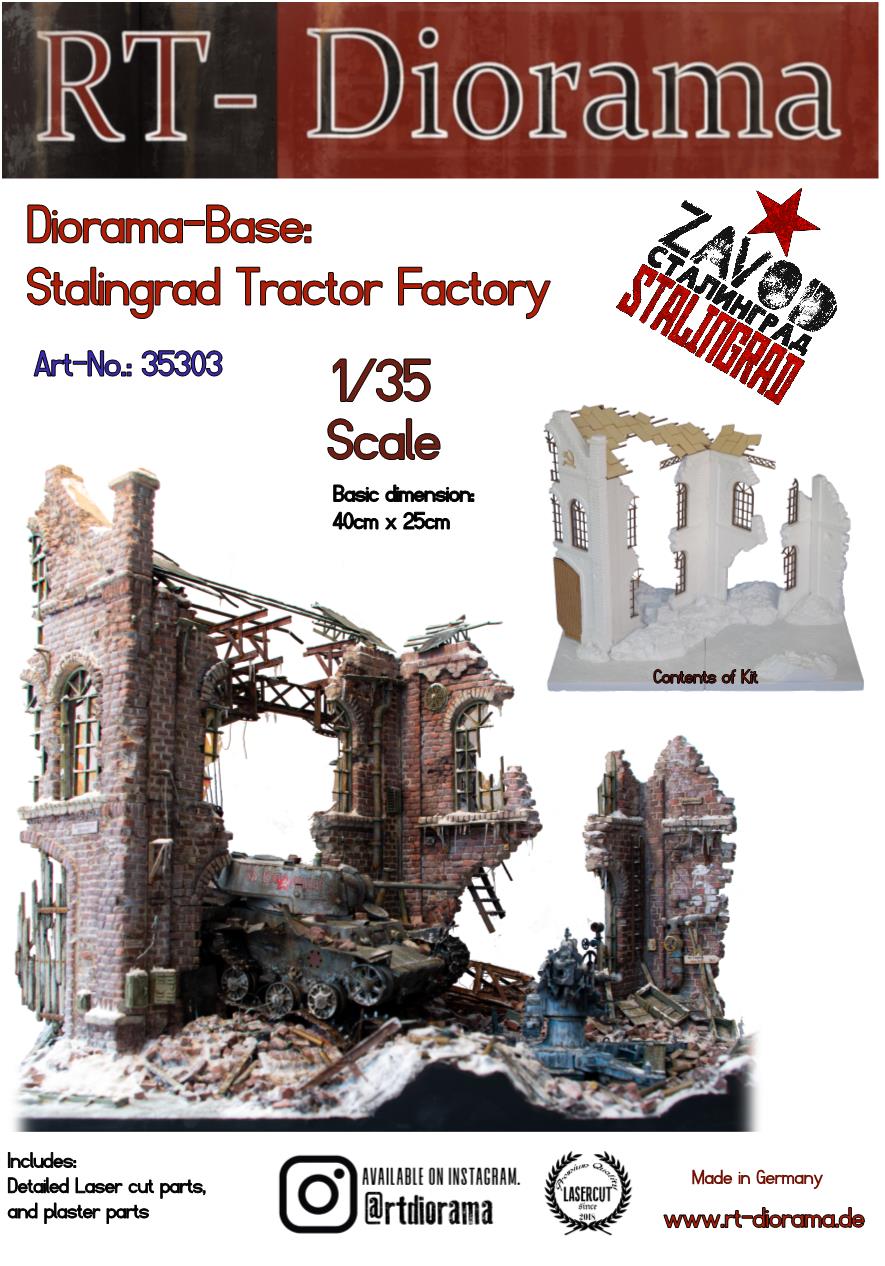 RT DIORAMA 35303 1/35 Diorama-Base: 
