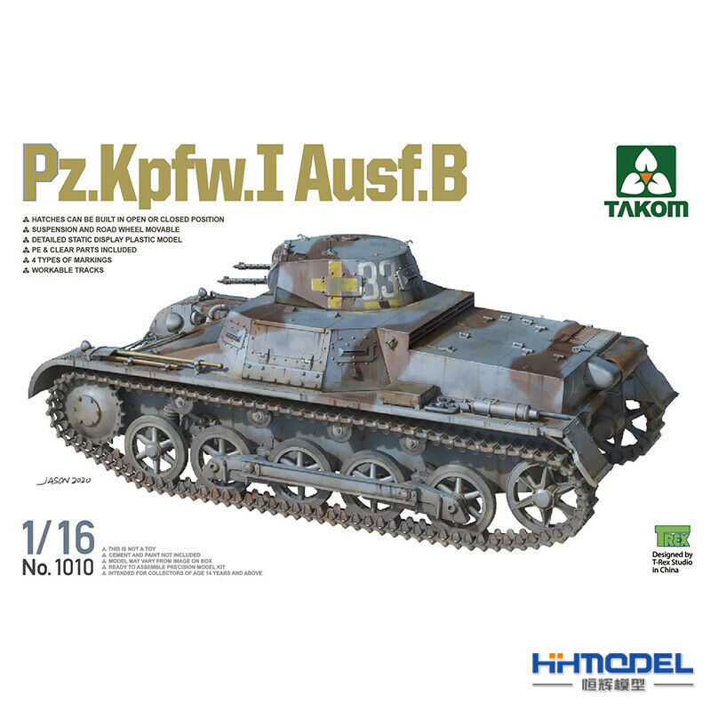 その他 Pz.Kpfw.I Ausf.B 1/16 TAKOM Takom 1010 1/16 Pz.Kpfw.I Ausf.B