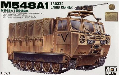 AFV Club 35003 1/35 M548A1 Tracked Cargo Carrier