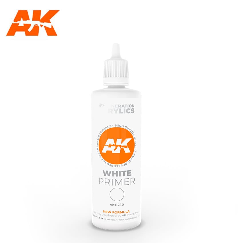 AK Interactive 759 White Primer & Microfiller