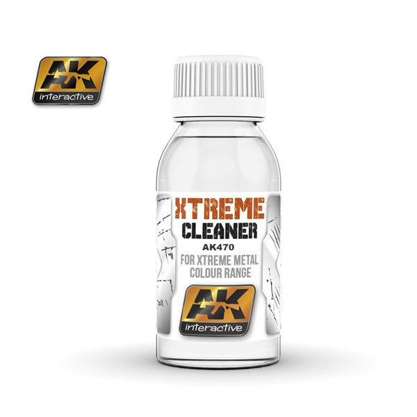 AK Interactive 470: Xtreme Cleaner/ Thinner 100ml
