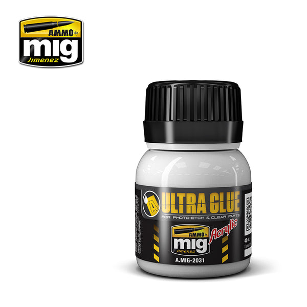 AMMO by Mig 2031 Ultra Glue - For Etch, Clear Parts & More