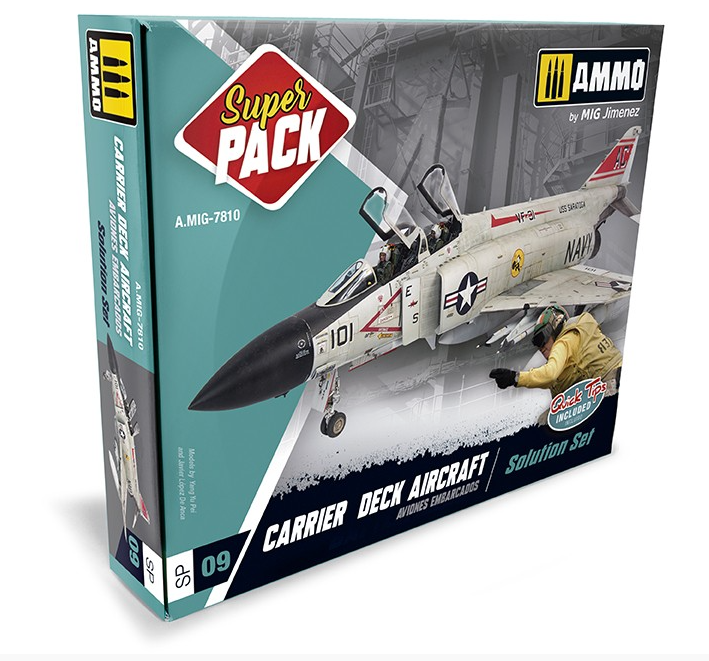 AMMO by Mig 7810 Super Pack Carrier Deck Aircraft Solution Set