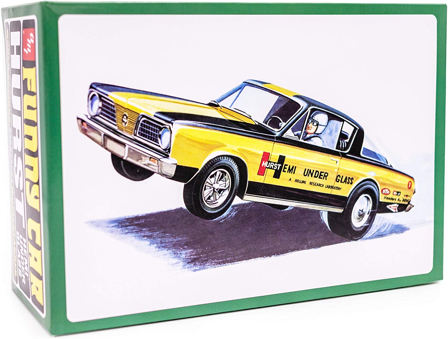 AMT 1153 1/25 '66 Plymouth Barracuda Hemi Under Glass