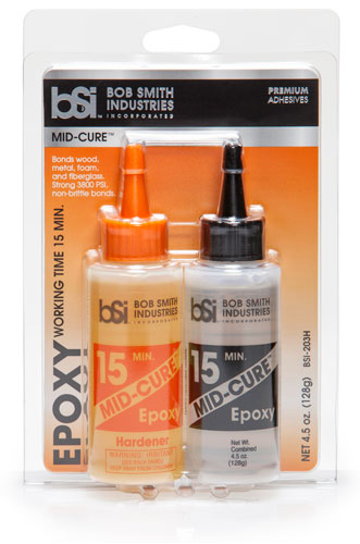 Andy's Hobby Headquarters BSI203 Mid-Cure 15 Minute Epoxy 4 1/2 oz.