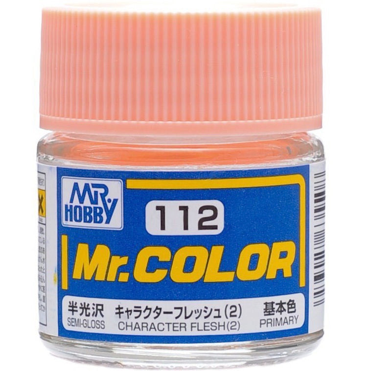 Mr. Hobby Mr. Color 112 - Character Flesh(2) (Semi-Gloss/Primary) - 10