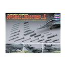 Hasegawa 36117 1/48 US Aircraft Weapons Set E - US Air to Air Missiles & Target Pods