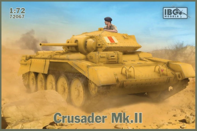 Kit Modellistico S-model 1/72 – Carro Armato Crusader Mk.I/II – PS720003 – Scala 1:72