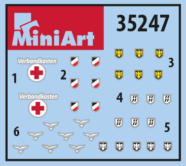MiniArt 35247 1/35 German Infantry Weapons and Equipment