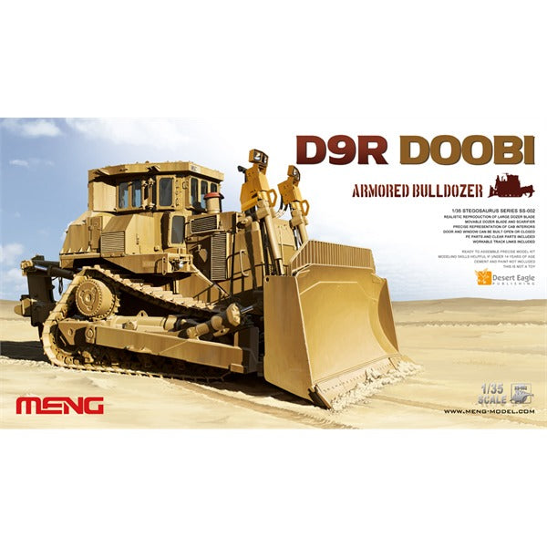 80新品MENG D9R ARMORED BULLDOZER 1/35 難あり Meng SS002 1/35 D9R Doobi Armored Bulldozer