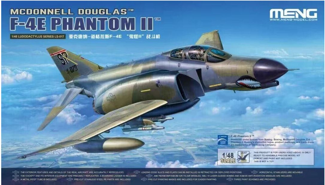 Meng LS017 1/48 McDonnell Douglas F-4E Phantom II