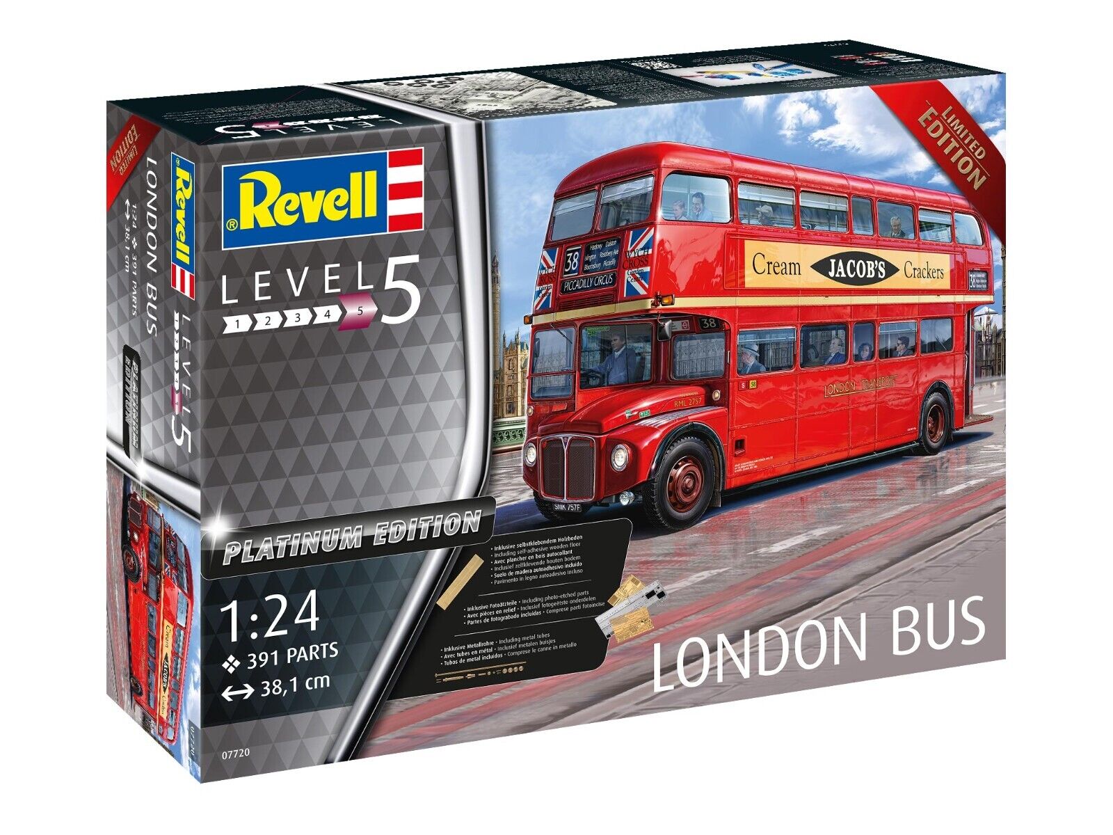 Revell 7720 1 24 London Bus Platinum Edition revell-7720-1-24-london-bus-platinum-edition